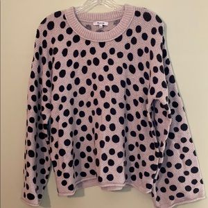 Madewell Polka Dot Sweater